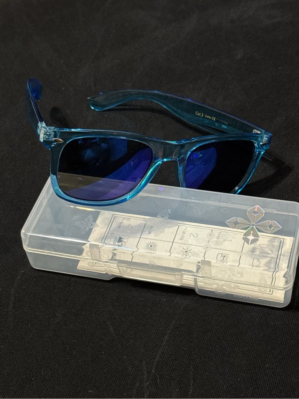 VISOONE Fashion Square Blue Light Blocking TR90 Frame Eyeglasses new in box